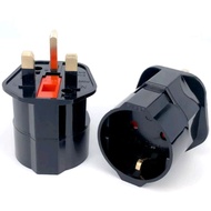 UK to EU Converter Over Plug 3 Pin UK Plug Fused TO EU