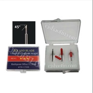 Hộp 3 cái LƯỠI DAO CẮT DECAL MÁY CẮT ART 360Refine Rabbit Goldensign A330 B350 . . .