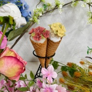 AY baker 韓式裱花 大福 甜筒 紅豆大福 紅豆麻糬 四葉草 幸運草