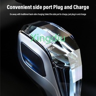 Crystal Gear Shift Knob Handle Gear Stick Car Gear Knob LED Light Shift Lever with USB Charger