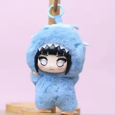 Naruto Tailed Beast Series Plush Toys Cute Sasuke Sakura Vinyl Dolls Kawaii Gaara Hinata Kakashi Bag