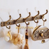 GANTUNGAN Vintage Towel Rack Vintage Clothes Hanger Vintage Clothes Hanger Antique Gold Clothes Hang