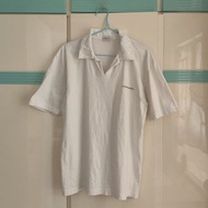 Calvin Klein ~ White Polo Shirt ~ 白色短袖翻領T恤