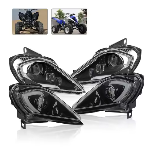 Motocycle H4 DRL HeadLamp Lights for Yamaha YFZ450 YFZ450R YFZ450X Wolverine 450 Raptor 250 350 Rapt