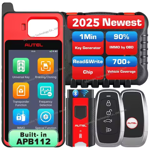 2025 Newest Autel MaxiIM KM100 KM100X Universal Key Generator Kit Lifetime Free Update 37+ Models Au