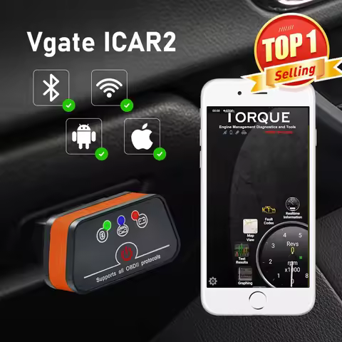 Vgate iCar2 V2.2 Car obd2 scanner Engine check obd2 WiFi/Bluetooth Auto diagnostic tool pk ELM327 wi