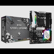 MAINBOARD (เมนบอร์ด) ASROCK B450 STEEL LEGEND (DDR4) (SOCKET AM4) มือสอง มีกล่อง One