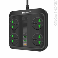 [ OS ] ONESAM OS-T18 8.4A Auto-id Power Socket / 40W PD Qualcomm 3.0 Quick Charge / UK Plug  / 4 USB