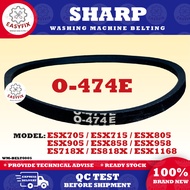 ESX705 / ESX715 / ESX805 / ESX905 / ESX858 / ESX958 / ES718X / ES818X / ESX1168 O-474E SHARP WASHING
