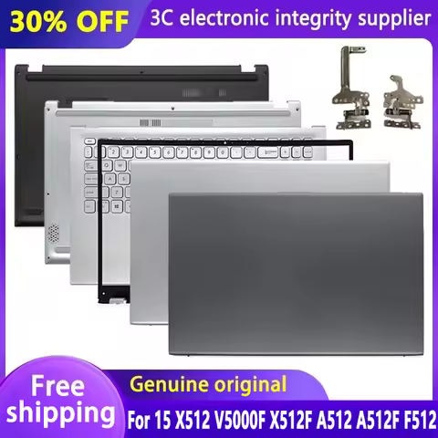 New Original for VivoBook 15 X512 V5000F X512F A512 A512F F512 Laptop LCD Back Top Cover/Front Bezel