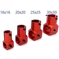 Drone Aluminum Alloy Tee Tripod Landing Stand Connector Fixed Tripod 16 to 16 18 25 30mm