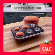 Cupcake Aluminum Mold Non Stick Baking Tray Cake Bakeware Mini Muffin Acuan Kek Cawan TIdak Melekat 