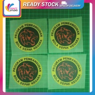 LOGO NFDP Ready Stock Iron On Sticker heat press heat transfer dtf sticker Baju tee drawstring bag s