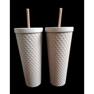 Kittenish Straw Tumbler Matte Blush 26Oz/769 ml