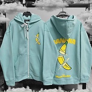 Áo Hoodie UNisex Dành Cho Nam Cho Nữ Cho Cặp Đôi Có Mũ Form Rộng In Hình BANANA