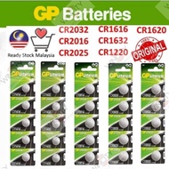 WSS(1pcs)GP ORIGINAL CR2032 CR2025 CR2016 CR1632 CR2450 CR1620 CR1220 CR1616 GP Battery