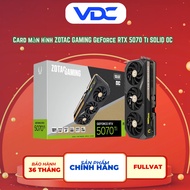 [Full VAT] Genuine ZOTAC GAMING GeForce RTX 5070 Ti SOLID OC Video Card 36 months