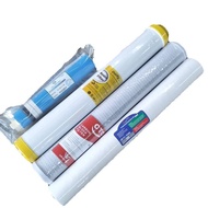 ไส้กรองน้ำดื่ม ตู้น้ำดื่มหยอดเหรียญ จัดชุด4ชิ้น PP CTO Resin RO150G 1ชุด4ชิ้น(พีพีคาร์บอนเรซื่นขนาด2