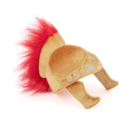 PLAY Gladiator Helmet Dog Toys Plush Toy Mutt Hatter Collection