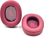 Replacement Ear Pads Foam Cushion Pillow Parts Cover for JBL E55BT E 55 bt Bluetooth Wireless Headsets (red)
