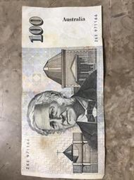 Australia 澳洲/澳大利亞 100 dollars 紙鈔