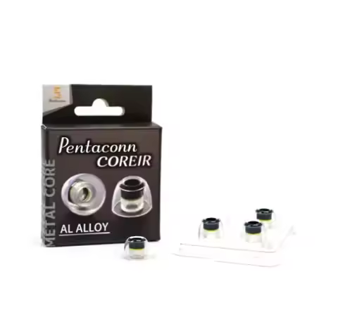 Pre-order Pentaconn COREIR Al Alloy Aluminum Eartips for In-Ear Monitor IEM HiFi Earphone 4 Sizes Ea
