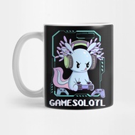 Mug Gamesolotl Gamer Axolotl Fish Playing Video Games