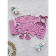 Newborn Baby Bundle Set Swaddle Headband Clothes Pants Sartaki Baby Newborn Girl