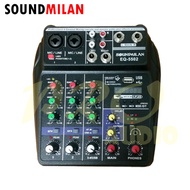 SOUND MILAN มิกเซอร์ MINI 4-channel  มีBluetooth MP3 USB SD รุ่น EQ-5502 maoneshop