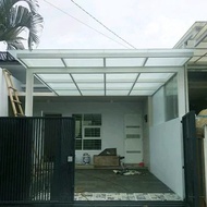 canopy / kanopi kaca tempered | kanopi kaca carport minimalis