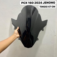PCX 160 VISOR 3MM THICK WINDSHIELD PCX160 2024 AND BELOW PCX 160 ACCESSORIES