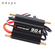 Adepe FlyMonster 2-6S 90A Waterproof Brushless ESC with for DIY Speed Control
