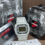 Casio G-Shock DW-B5600G-7D Transparent White Digital Bluetooth Smartphone Watch