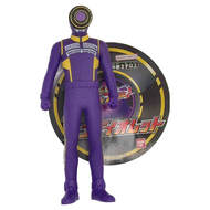 BANDAI 爆上戰隊 英雄軟膠系列 紫色戰士 BT231789  1個