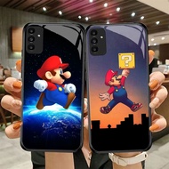 DF-41 Super Mario TPU HD Glass Casing for Samsung A05S A35 A55 A24 A14 A15 A04S A34 A25 M15 A54 S21 