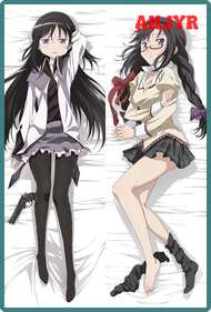 AHJYR Japanese Anime Puella Magi Madoka Magica Homura Akemi Hugging Body Pillow Case Cover dropshipp
