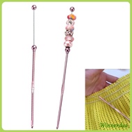 WINN 5 Pcs Beads Crochet Needle Knitting Needle Crochet Hook Crochet Accessories