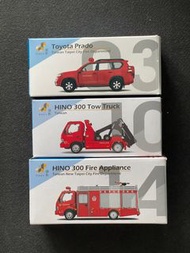 Tiny 微影 台灣消防車3 架
