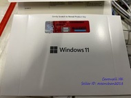 全新正版  Windows 11 Pro  OEM English Version  (有正版 Product Key 貼紙)