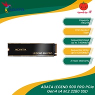 ADATA LEGEND 900 PRO PCIe Gen4x4 SSD - 1TB/2TB