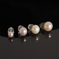 18K金Akoya 珍珠耳環 8 - 8.5 mm 18K Gold Akoya Pearl Earrings