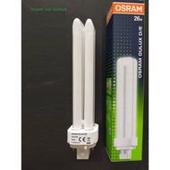 OSRAM Dulux D/E 26W/830 4Pin G24q-3 PLC 4Pin LuMILUX Warm White Compact Fluorescent Lamp