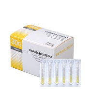 100pcs/Box 30G 31G 32G 34G Transparent Syringe Injection Painless Needle 4mm 6mm 13mm Ultrafine Stai