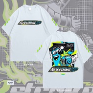 Speeding Up Racing T-Shirt Latest Viral Snail Racing T-Shirt/? Men's T-Shirts UnisexWanita