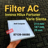 Innova Fortuner Hilux Yaris Sienta AC Filter 87139-06080