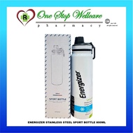 ENERGIZER STAINLESS STEEL SPORT BOTTLE 800ML
