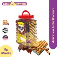 love letters julies julie biscuit Chocolate Cream 18g x 32pkts