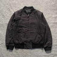 Uniqlo Bomber Suede Jacket