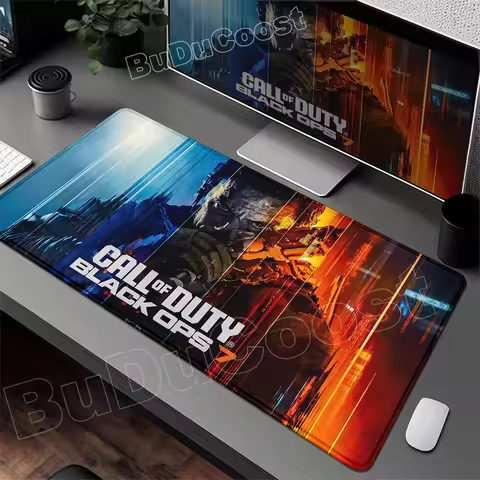 Call of Duty Ops 7 Game Large Mouse Pad PC Gaming Accessories Laptop Office Rubber Carpet Soft Mause