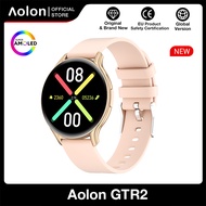 Aolon GTR2 Jam Tangan Pria AOD AMOLED Bluetooth Call Custom Wallpaper Smartwatch Wanita Menstrual Cy